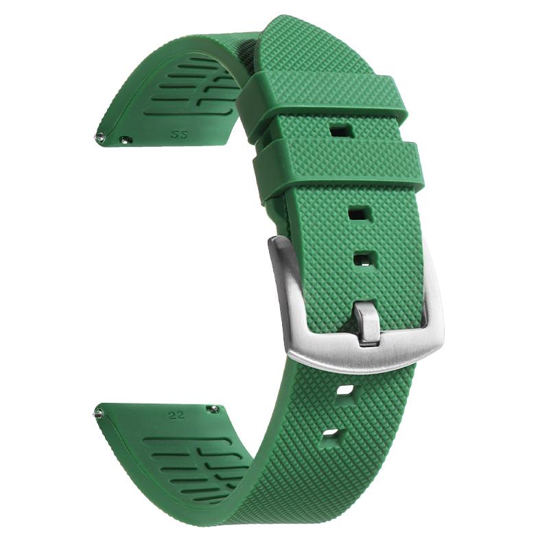 20mm 22mm Řemínek k hodinkám Rychloupínací Prémiový silikonový gumový řemínek k hodinkám Řemínek k hodinkám Náhradní řemínek k hodinkám pro Omega