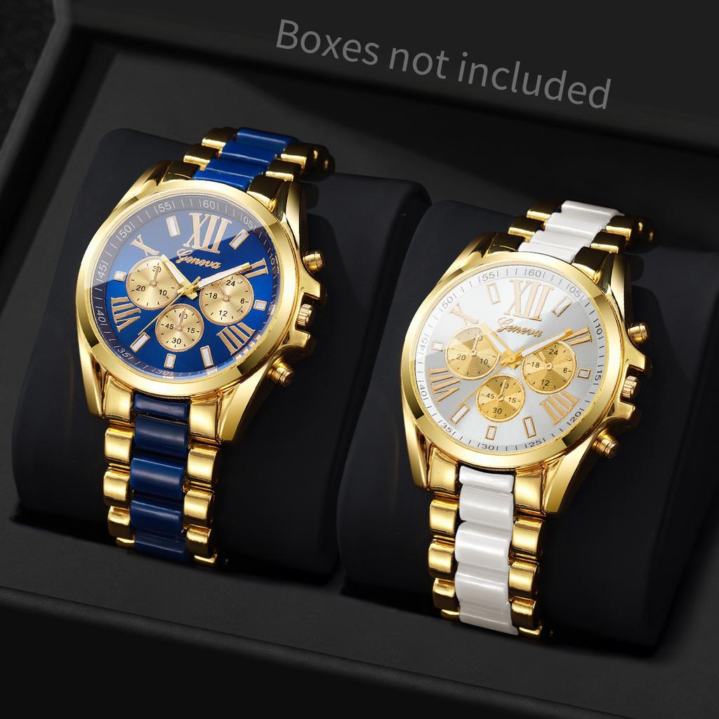 Xiaomi 2/3/4PCS Luxury Men Business Watches Set Fashion Three Eyes Roma Dial Quartz Wristwatch Reloj Hombre (Without Box)