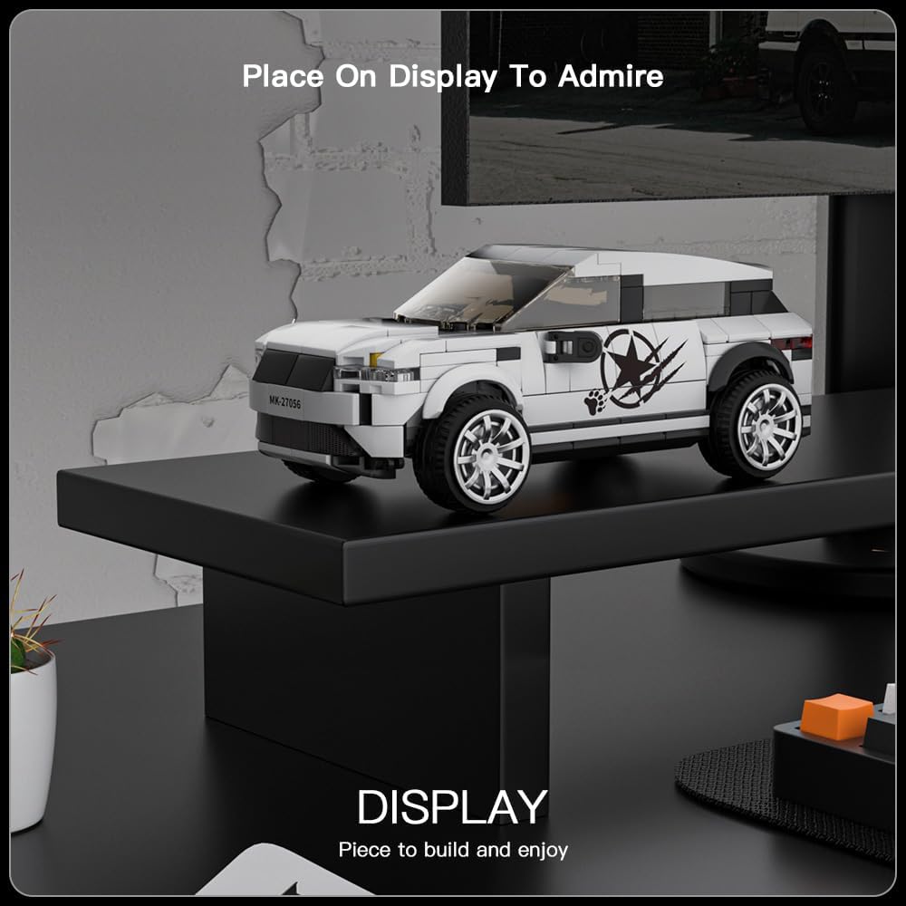 MOULD KING Véhicule tout-terrain Pickup 27056/27057/27058/27059, ensemble de construction, modèle de voiture à collectionner, bloc de voiture, cadeau pour enfants de 8 ans et plus