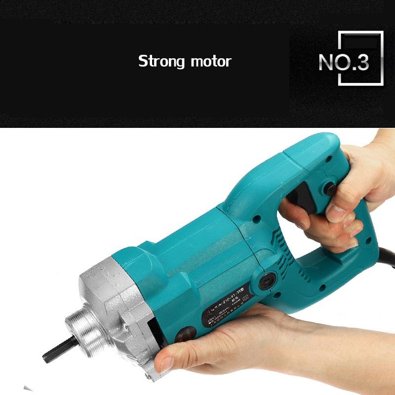 800W/1200W/1560W Electric Concrete Vibrators Needle Lightweight Concrete Mixer Strong Motor Construction Tools