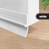 Silicone Door Bottom Seal Strip Soundproof Waterproof Draft Proof Easy Install for Bathroom Room Doors Sound Proof Wall Panels