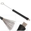 2Pcs Nylon Drum Brushes Drum Stick Brushes Percussion Drum Brush Stick for Jazzes Acoustic Playing Music Lover