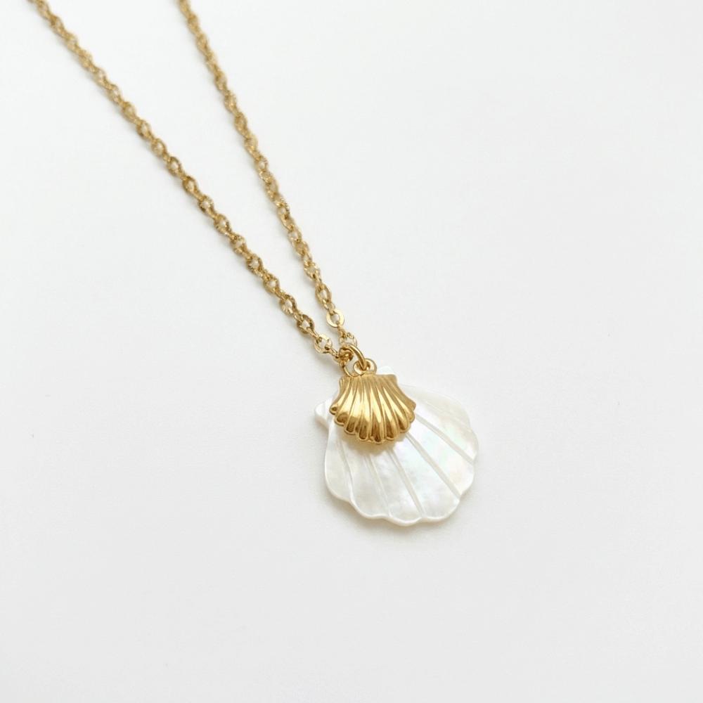 Fashion Shell Necklace Boho Style Sea Turtle Beach Choker Starfish Pendant Necklace  Vacation Shell