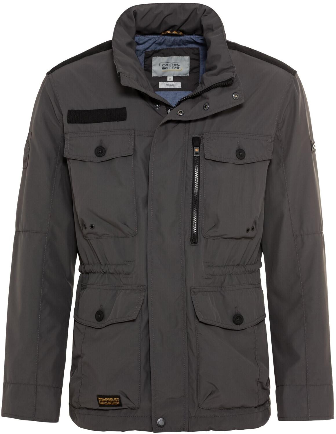 

Демисезонная куртка Camel Active Куртка с несколькими карманами С откидным капюшоном Из переработанного полиэстера (420650 7O15 07) графитово-серый 102
