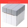 Modern Minimalist Creative Cube Tissue Box With Plastic Material For Living Room And Bathroom Use