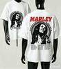 Bob Marley Tričko pro fanoušky Unisex Unisex Harajuku Oversized Unisex Krátký rukáv Streetwear Vysoká kvalita Párty Klasické Měkké