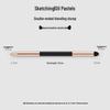 Sketching & Blending Tools Set: Blending Stumps, Sponge Ball, and Tortillon Paper