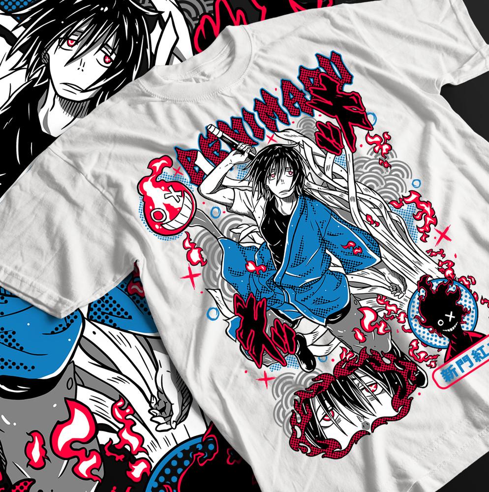 Fire Force Benimaru Shinmon Shinra Kusakabe Enen no Shouboutai Unisex T-Shirt