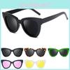 Women Lady Retro Cat Eye Sunglasses With Designer Square Frame Eyeglass Shades