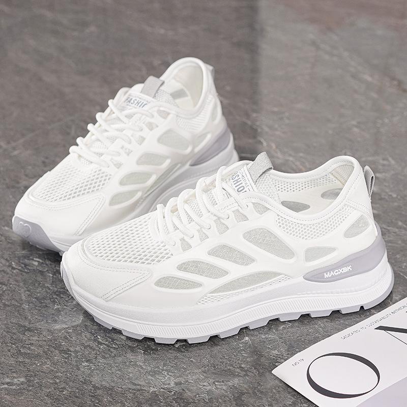 Summer women's shoes new breathable mesh shoes children versatile platform sports shoes casual dad shoes women