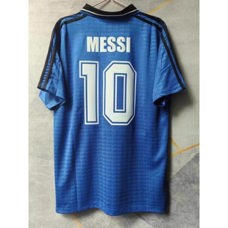 England/Argentina/Arsene N/Royal M Retro Football Jersey Classic Nostalgic Replica Thai Version Game Training