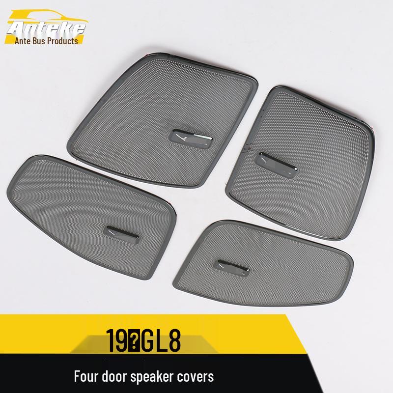 Stainless Steel Speaker Covers for 19 GL8 Four-Door Car
