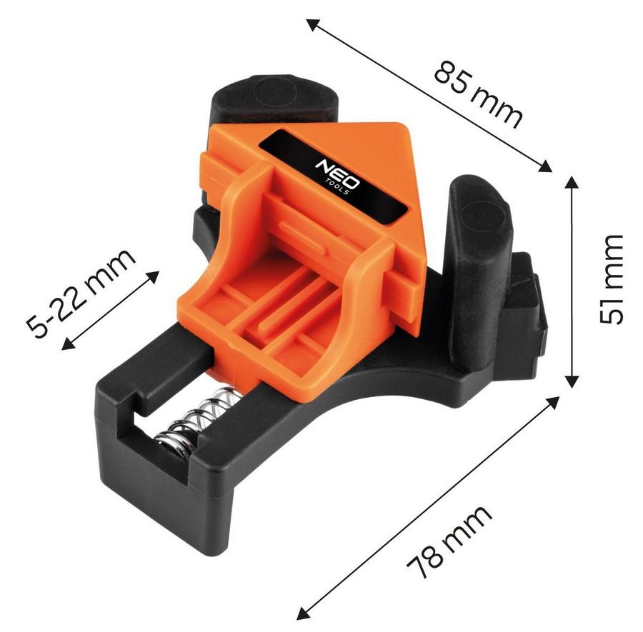 SET OF 4-PIECE CORNER CLAMPS - T N45-492