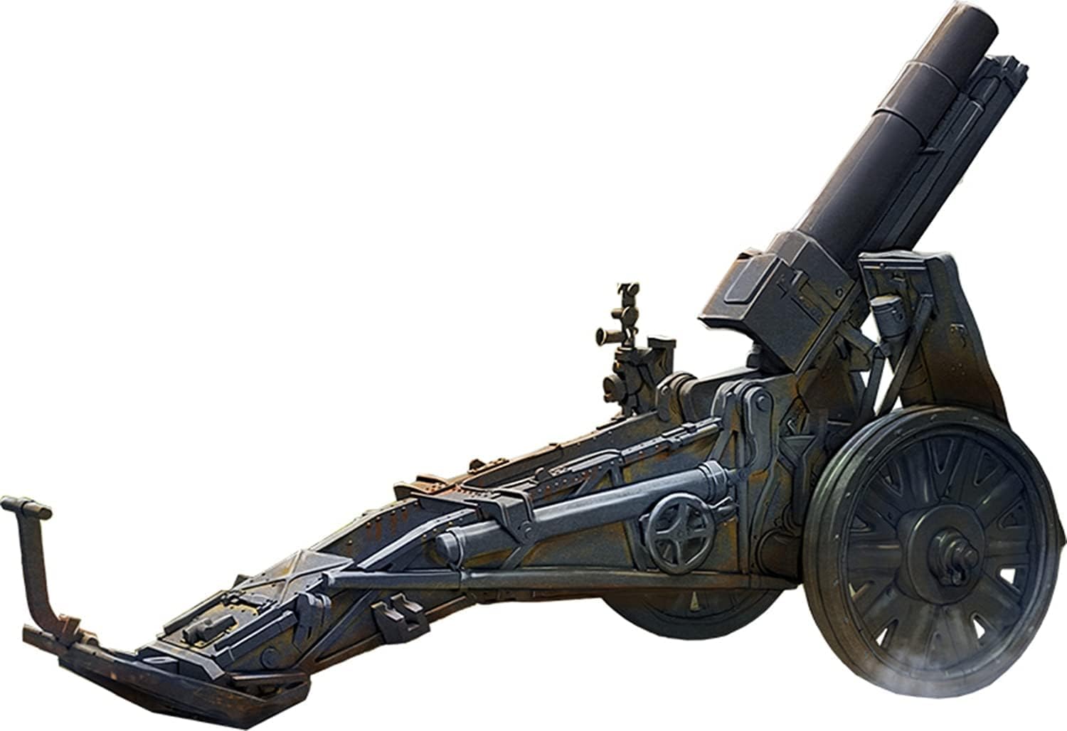 FTF 1/72 Немецкое 15cm sIG.33 Тяжелое пехотное орудие Пластиковая модель в наборе PF72083 (Пушка)