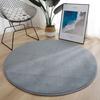 Soft Plush Living Room Rugs Non Slip Furry Carpet Round Carpet  For Living Room Home Decor Bedroom