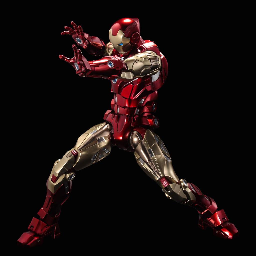Sentinel Fighting Armor Iron Man ABS Painted Complete Action Figure Non-Scale & Die-Cast