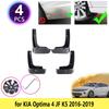 4PCS for KIA Optima 4 JF 2016 2017 2018  K5 Cladding Mudguards Mudflaps Fender Mud Flap Splash Guards Car Wheel Accessories