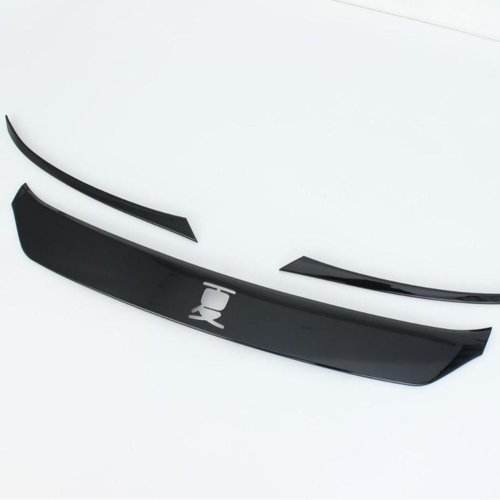 BYD Xia Exterior Hood and Front Bumper Trim Scratch Protector Sticker for 25 Models