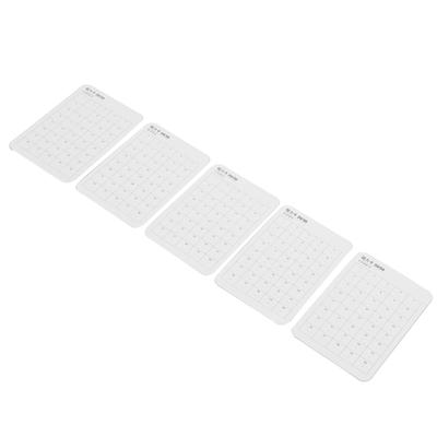 5pcs Vision Test Card Double Side Matte Film Eye Chart for Near Vision Confirmation Test