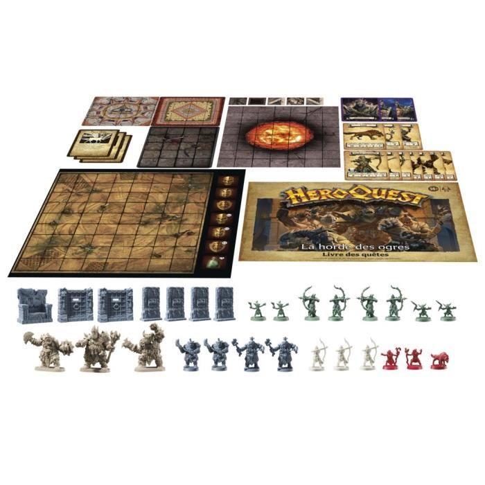 HeroQuest, The Ogre Hordes Quest Pack, Board Game, HeroQuest Game System Required