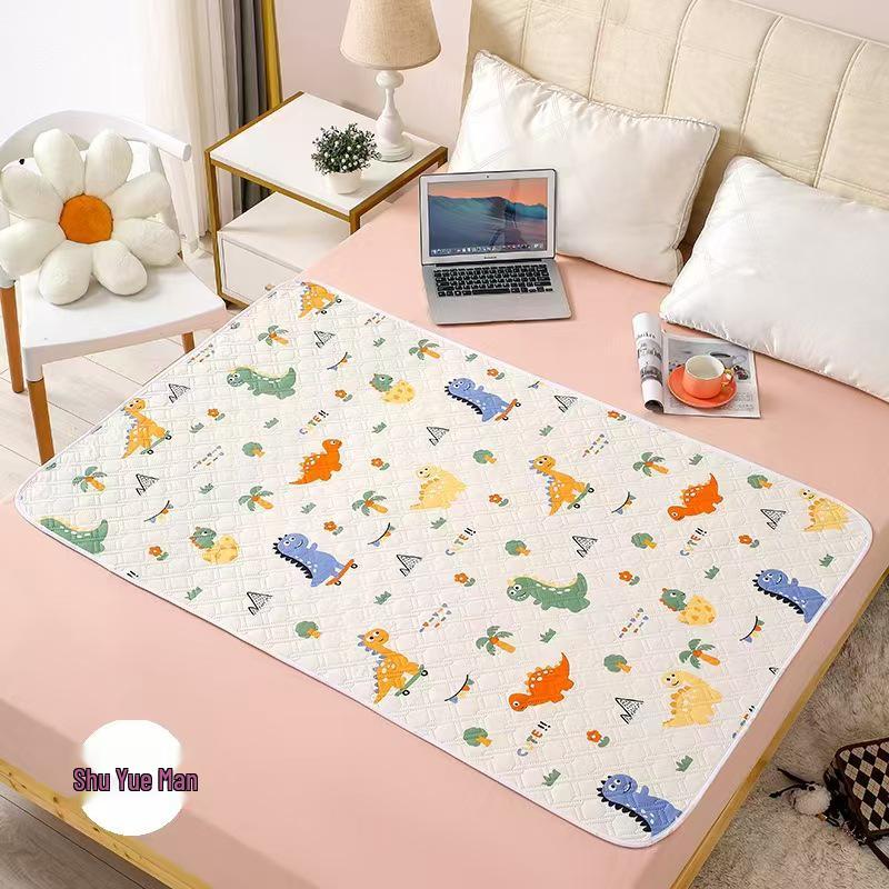 Washable Waterproof Incontinence & Menstrual Care Pad - Non-slip Bed Protection for Adults & Children