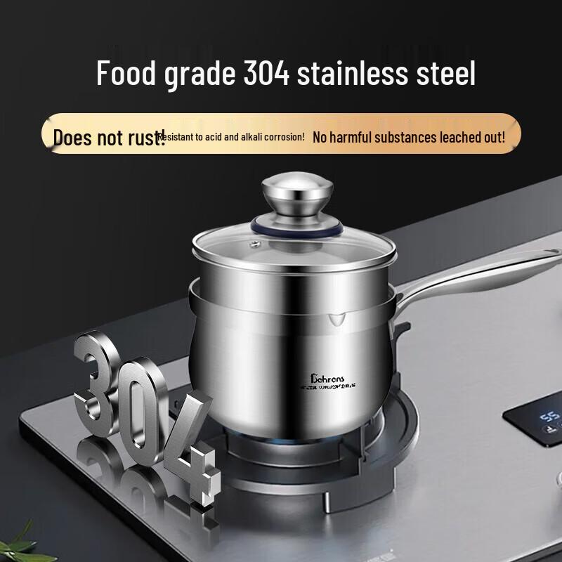 Berlens 18cm 3-Ply Stainless Steel Milk Pot