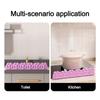 Plum Blossom Sink Backsplash Sink Water Barrier Strip Washbasin Partition Kitchen Splash Guard
