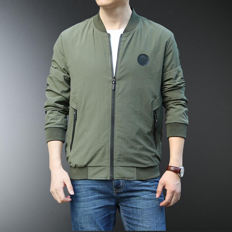 Spring And Autumn Korean Men's Jacket Outdoor Leisure Sports Baseball Collar Jacket