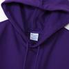 Champion Long Sleeve Cotton USA Script Logo Hooded Deep Size Men's Sweatshirt, Purple, L, C3-A127