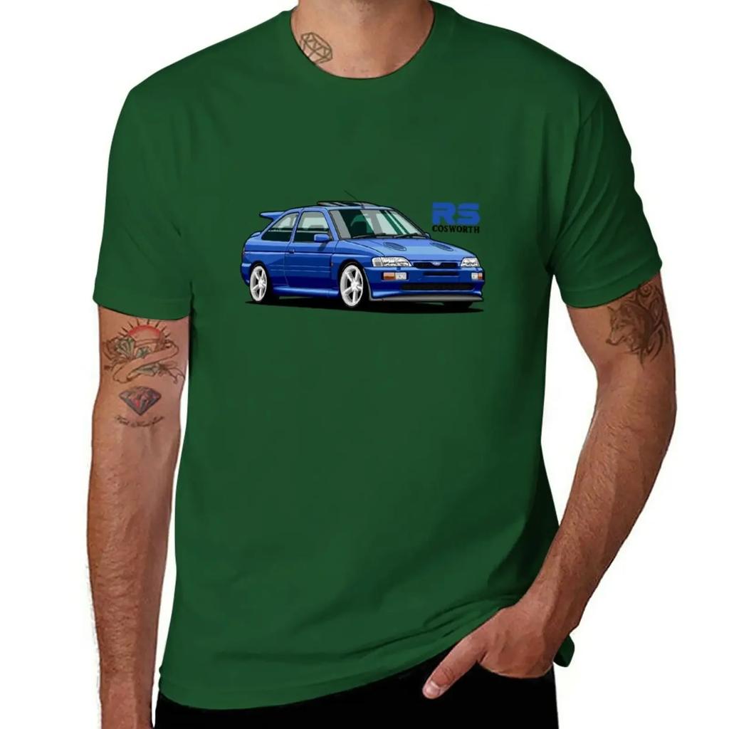 Escort RS Cosworth (blue) T-Shirt graphics t shirt kawaii clothes graphic t shirts