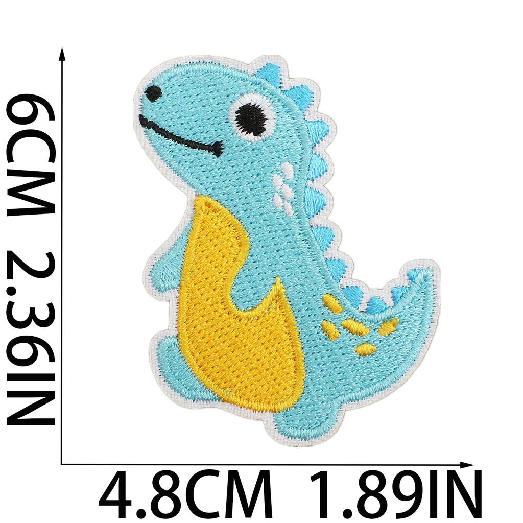 Male Treasure Theme Embroidery Cloth Sticker Onesie Decorative Patch Sticker Cartoon Diaper Computer Embroidery Chapter Trojan Horse Subsidy