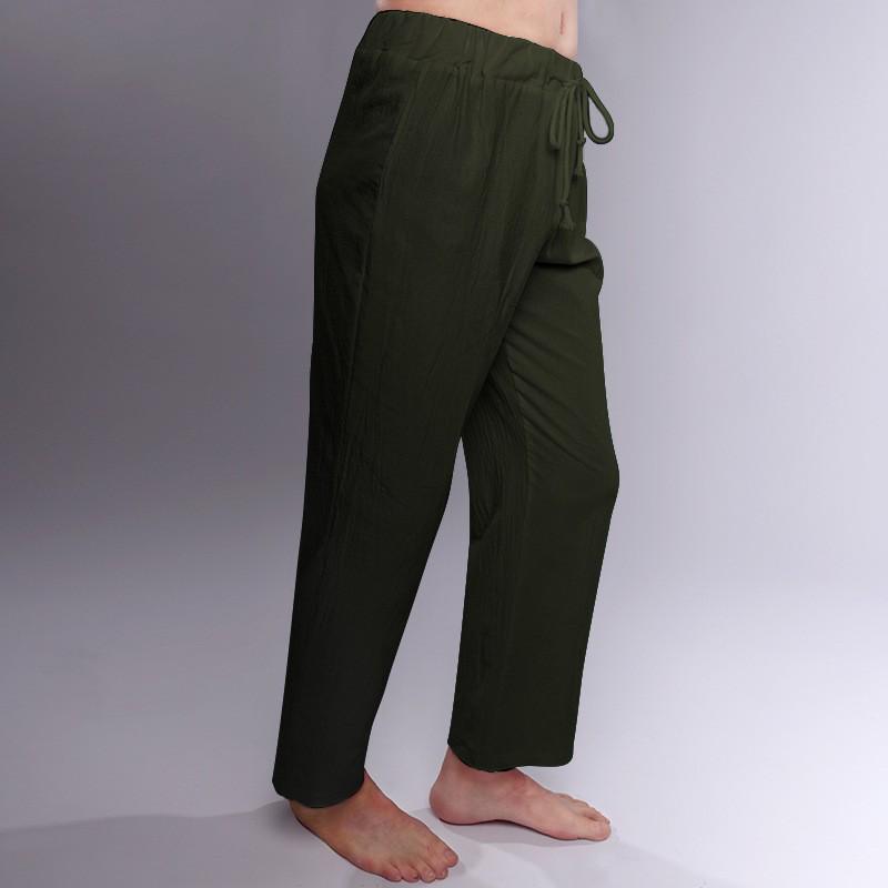Men's Casual Pirate-Style Ankle Strap Quick Dry Pants for Summer