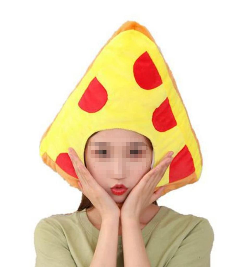 DOKiDOKi Pizza Headgear, Cosplay, Costume, Hat, Kigurumi, Mask, Photo Shoot, Fun, Event, Party, Halloween, Christmas, Banquet, Year-End Party, New