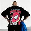 Marvel 2026 Neue Mode Marvel SpiderMan Grafik Comic Print Hohe Qualität Unisex Kurzarm Freizeit Übergröße T-Shirt weich