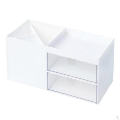 Desk Organizer System Plastic Desktop Case