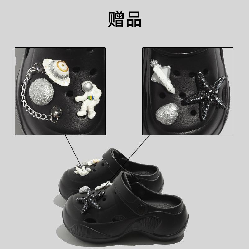 Round ball colored woven bubble shoelaces, casual shoes, slippers, hole shoes, flower shoes, breathable and non-slip soft soles
