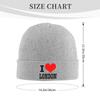 London UK England Warm Knitted Cap Hip Hop Bonnet Hat Autumn Winter Outdoor Beanies Hats for Men Women Adult