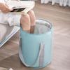 Portable Foldable Foot Bath Bucket - Insulated for Travel and Dorm Use