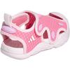 Adidas Starstride Sandals Comfortable Casual Non-Slip Wear-Resistant Quick-Drying Low-Top Walking Shoes Baby Sandals Blessing-Pink KI8900