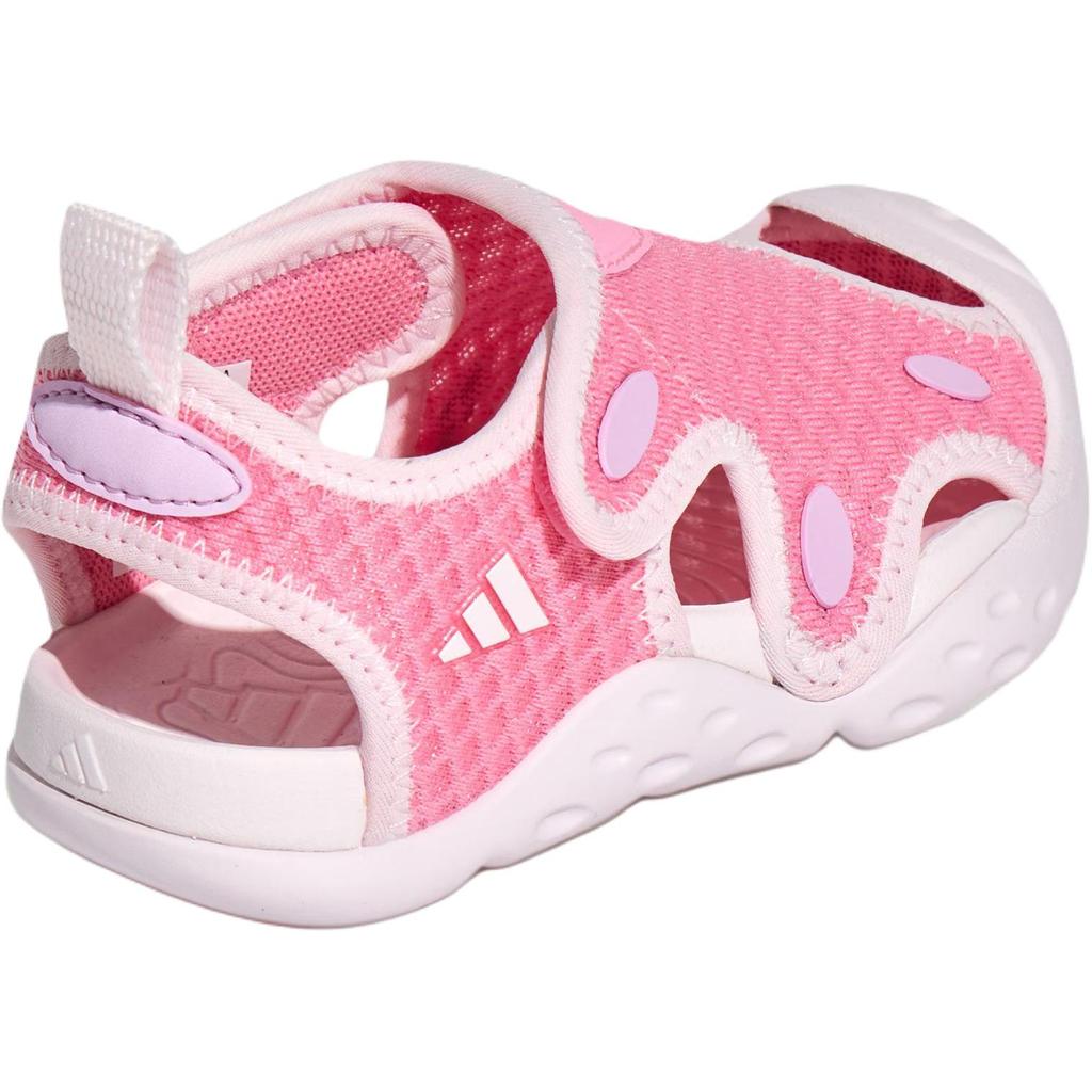 Adidas Starstride Sandals Comfortable Casual Non-Slip Wear-Resistant Quick-Drying Low-Top Walking Shoes Baby Sandals Blessing-Pink KI8900