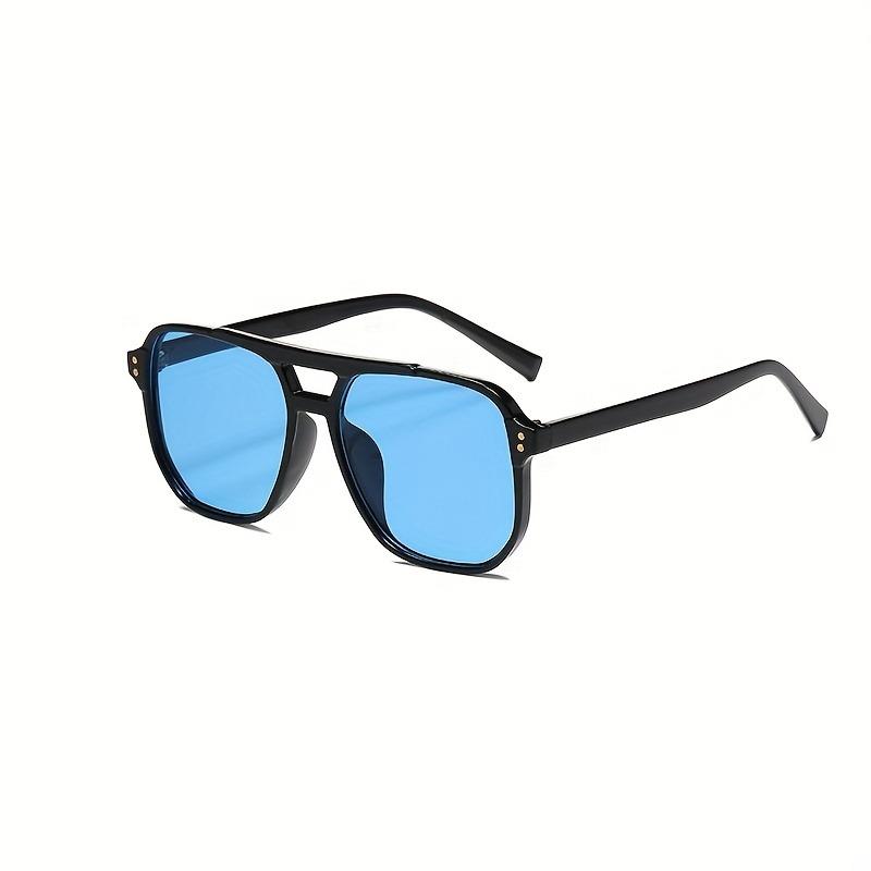 

Stylish Blue Lenses Women S Fashion Glasses - Black Frame Polycarbonate Lenses Perfect for Fashion-Forward Looks