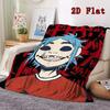 Bang 2D Flat Pattern Flannel Blanket High Quality All Seasons Warmth and Comfort Perfect for Christmas Gifts.MMT0918634