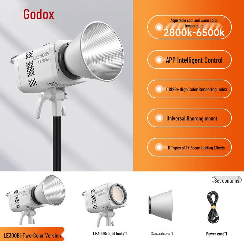 Godox LE300Bi Bi-Color LED Video Light