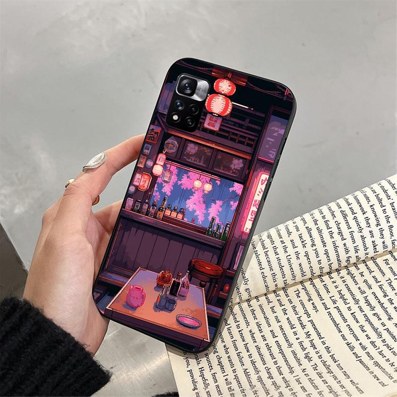 

Phone Case For Xiaomi Redmi note 14 Pro 14 13 12 11 10 Pro 14S 12S 11S Redmi 14C 13C 10 Japan styles Shop Cherry Redmi Note 12 4G