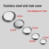 Stainless Steel Sink Hole Cover and Soap Dispenser for Kitchen