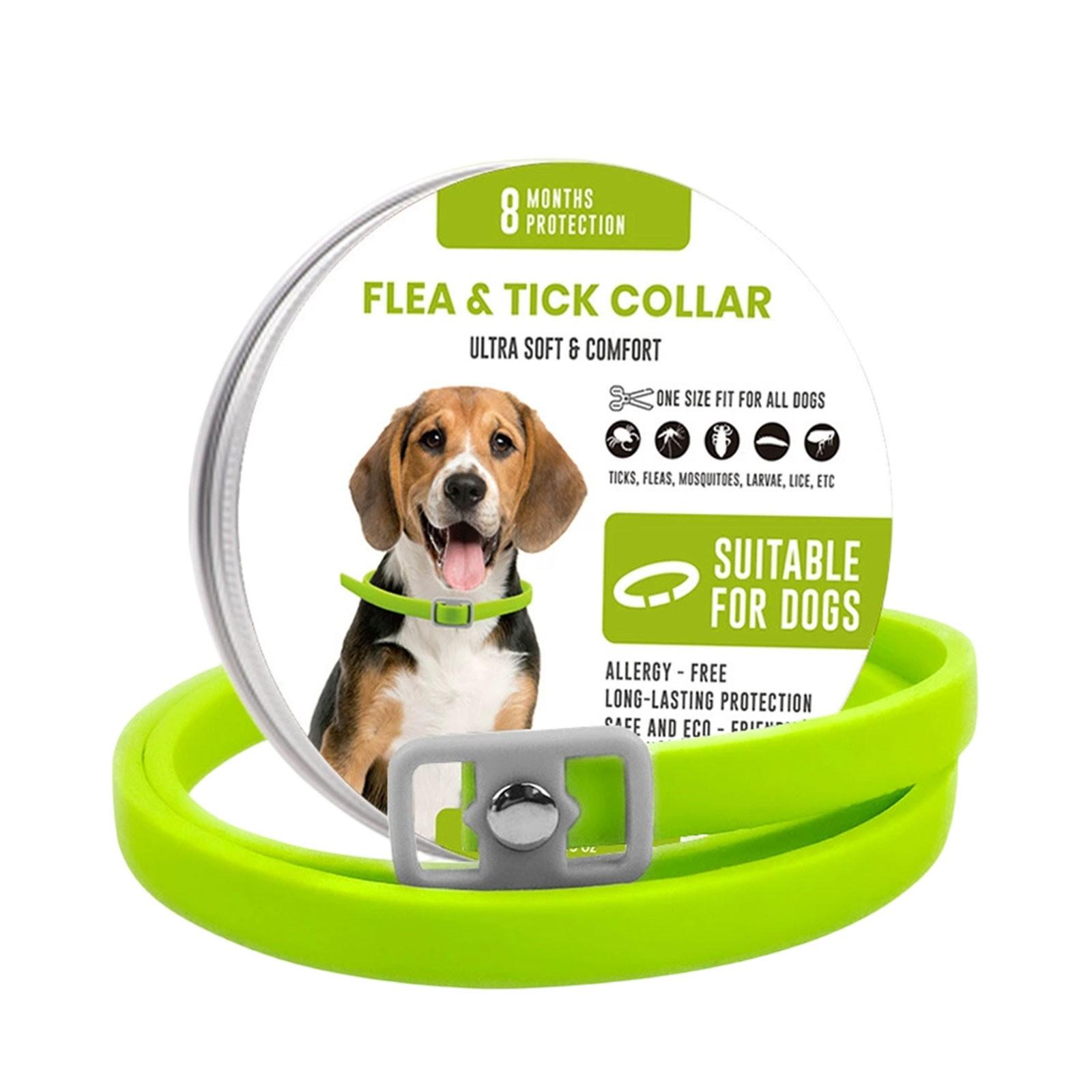 

Ошейник для собак и кошек Регулируемый ошейник для борьбы с глистов у домашних животных One Size