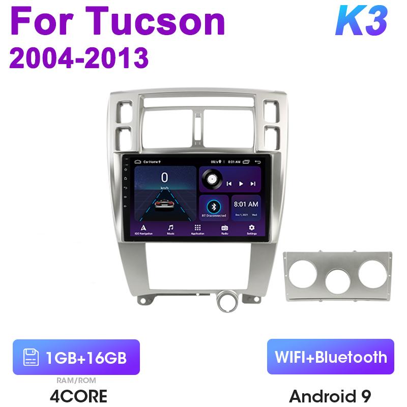 2 Din Android 12 Car Radio For Hyundai Tucson 2004 -2013 Multimedia Video Player Navigation GPS 4G WIFI Carplay Stereo Head Unit