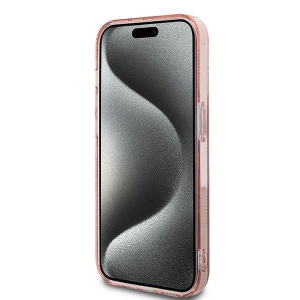 Karl Lagerfeld Klhcp13Lhklpchp Iphone13 Pro / 13 6.1 Różowy/Pink Hardcase Iml Choupette Head & Monogram