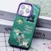 HSR Huohuo Purple Translucent Mobile Phone Case for iPhone 17 16 15 14 13 12 11 X XR XS Air Pro Max Plus Colorful Cover