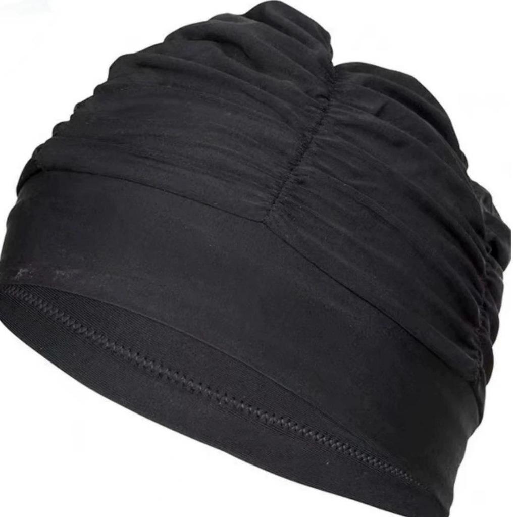 Newcomer Discount: Stylish Swimming Cap for Men & Women with Long Hair - Ear Protection & Comfortable Fit